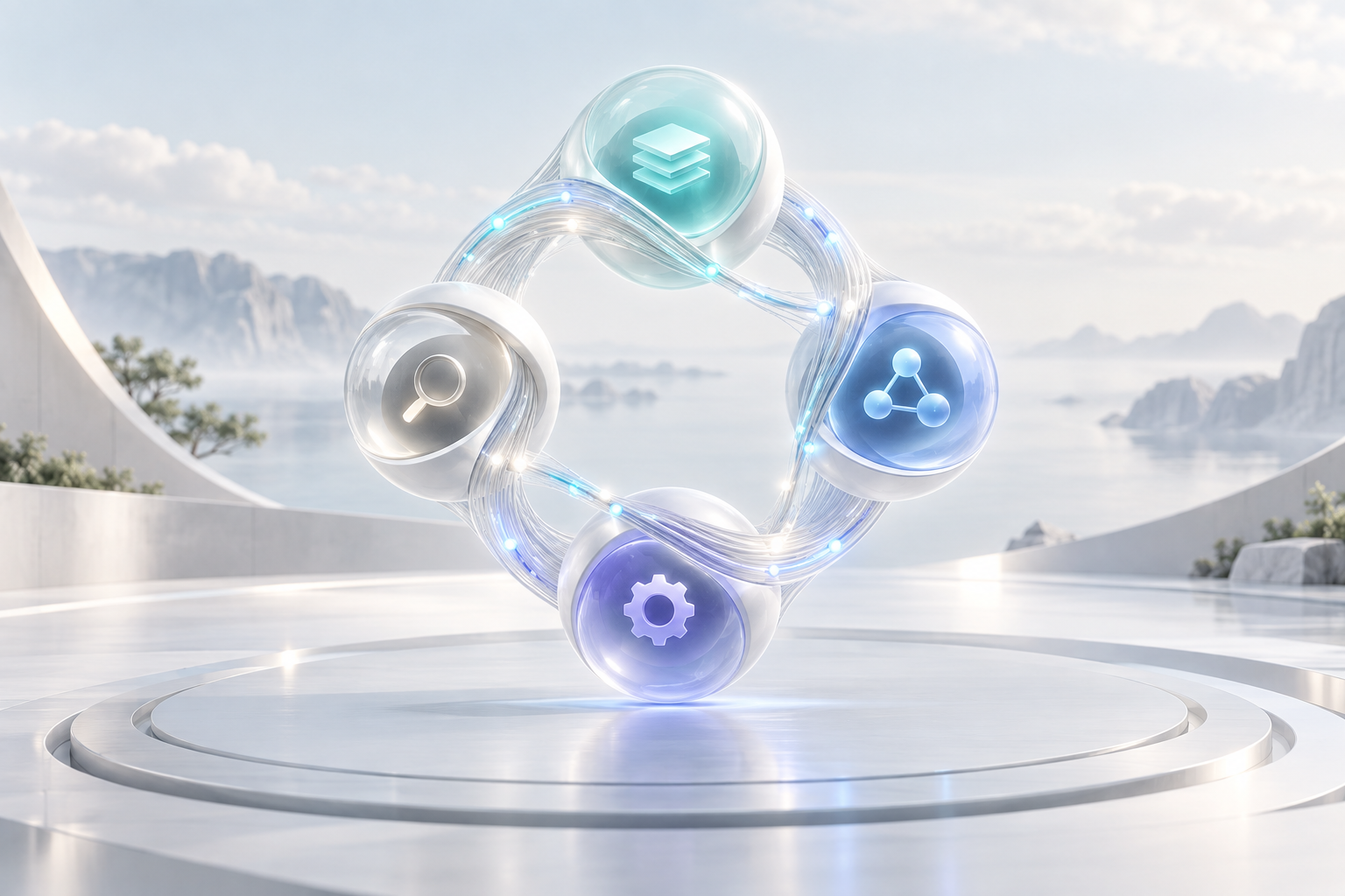 Original Agentloom coordination artwork